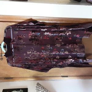 Torrid velvet kimono